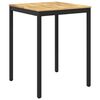 vidaXL Sodo Baro Stalas Balta ir juoda 80 x 80,5 x 105 cm