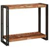 vidaXL Konsolinis stalas 90 x 33 x 75 cm Kietas atkurtas medis