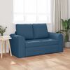 vidaXL Sofa lova 60cm Mėlyna audinys