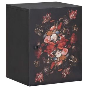 vidaXL Pakabinama spintelė su durimis Įvairiaspalvis 38 x 33,5 x 48 cm