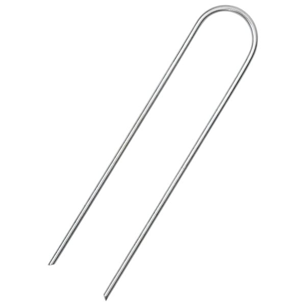 vidaXL Žemėje tvirtinami kaiščiai, 50vnt., 15x3,5cm, cinkuotas plienas