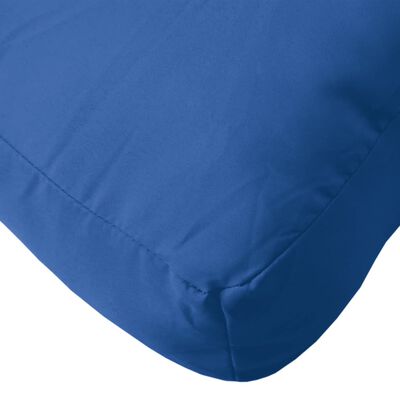vidaXL Paletės pagalvėlė, karališka mėlyna, 120x40x12cm, audinys