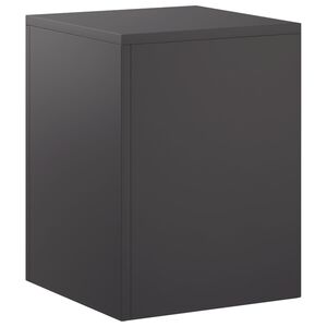 vidaXL Augalų stovas Juoda 30 x 30 x 40 cm Plienas