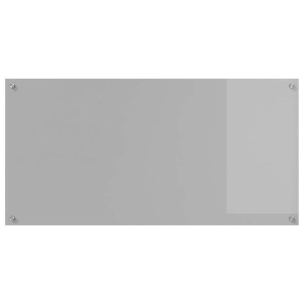 vidaXL Virtuvės užpakalinė plok&scaron;tė 2 pcs &Scaron;viesiai pilka 120 x 60 cm