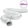vidaXL Ortakis, aliuminis, 6m, 10cm skersmens, izoliuotas