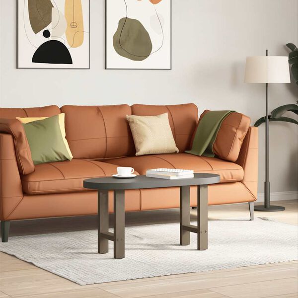 vidaXL Kavos staliuko kojelės, 2 vnt., 38x(42-43) cm, natūralus plienas