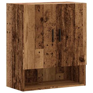 vidaXL Sieninė Spinta Old Wood 60x31x70 cm Inžinierinė mediena
