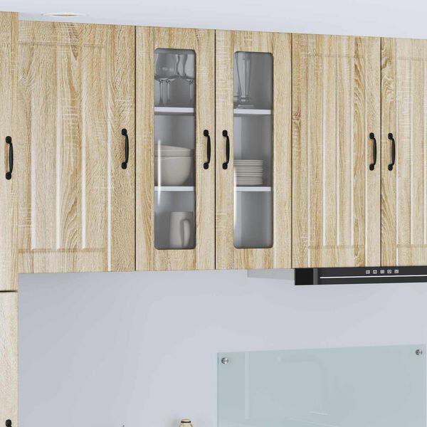 vidaXL Virtuvės spintelė Sonoma ąžuolas 60 x 31 x 80 cm