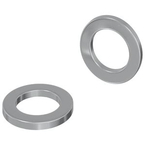 vidaXL Plovimo įrankiai 2 vnt. Sidabro 10 x 10 x 1,2 mm Plienas