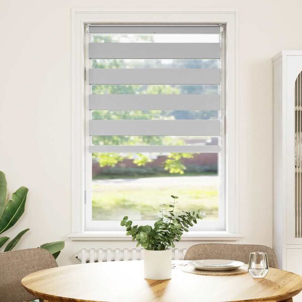 vidaXL zebrinės žaliuzės 90x150 cm audinio plotis 85,9 cm poliesteris