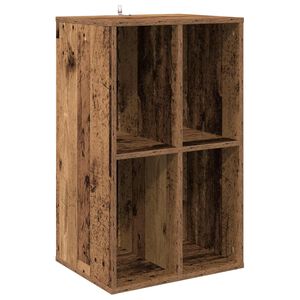 vidaXL Plok&scaron;telių spintelė Sendintos medienos 44,5 x 36,5 x 74,5 cm