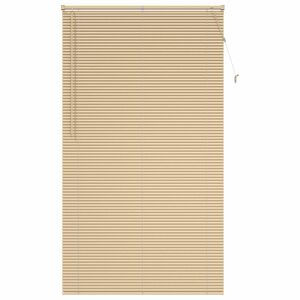 vidaXL Venecijos žaliuzės &Scaron;viesiai ruda su ra&scaron;tu 213 x 110 cm PVC