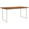vidaXL Kvadratinis valgomojo stalas 160 x 70 x 75 cm Natūrali