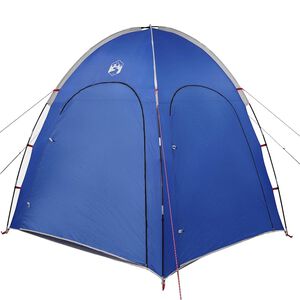 vidaXL Baseino palapinė su stogu Azurine mėlyna 366 x 305 x 231 cm