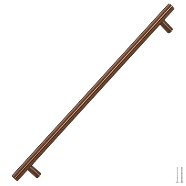 vidaXL Spintelės rankenėlės, 5vnt., bronzinės, nerūdijantis plienas