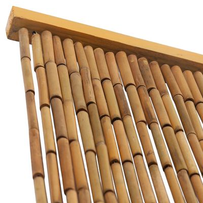 vidaXL Durų užuolaida, bambukas, 90x200 cm