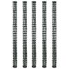 vidaXL Sodo tvoros tinklai, 5vnt., žalios spalvos, 1x1,2m, HDPE