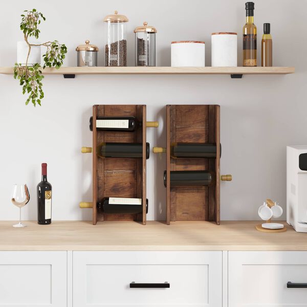 vidaXL Kabykla Ruda 24 x 13 x 54 cm Kietas mahonio mediena