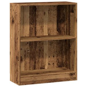 vidaXL Knygų spinta, sendintos medienos, 60x24x76cm, apdirbta mediena