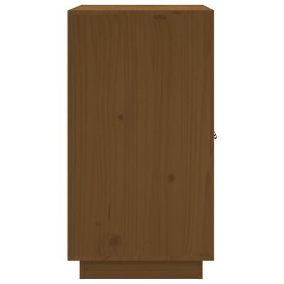 vidaXL Šoninė spintelė, medaus ruda, 65,5x40x75cm, pušies masyvas