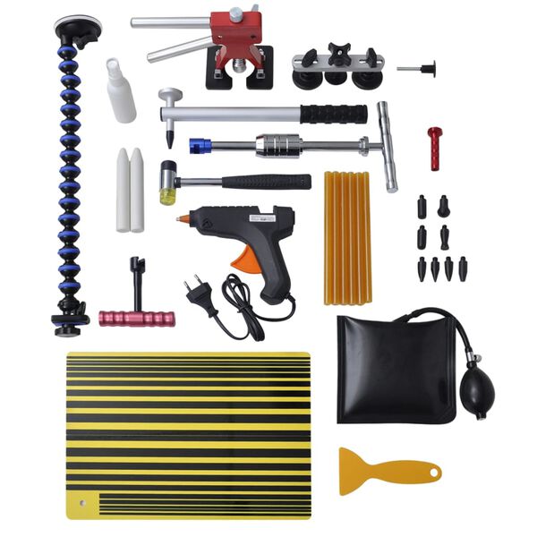 vidaXL Įbrėžimų šalinimo rinkinys su nešimui skirtu krepšiu, XXL