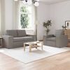 vidaXL Sofa 2 pcs Taupe 182 x 80 x 82 cm audinys