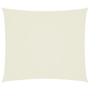 vidaXL Uždanga nuo saulės, kreminė, 2,5x3m, oksfordo audinys