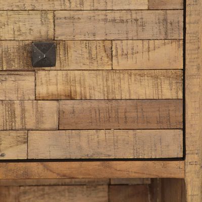 vidaXL Šoninė spintelė, 60x30x75 cm, perdirbta tikmedžio mediena