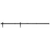 vidaXL Stumdomų spintelės durelių sistemos rinkinys, 152cm, plienas
