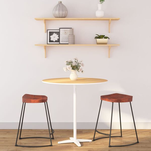 vidaXL Gavin baro taburetės, 2vnt., 45x38x53cm, mango medienos masyvas