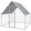 vidaXL Lauko narvas vi&scaron;čiukams, cinkuotas plienas, 2x2x1,92 m