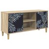 vidaXL Televizoriaus spintelė DOKKUM 102 x 33 x 50 cm Sonoma ąžuolo