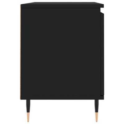 vidaXL Televizoriaus spintelė, juoda, 104x35x50cm, apdirbta mediena
