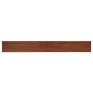 vidaXL Langų palangė Ruda mediena 100 x 15 x 4,5 cm PVC