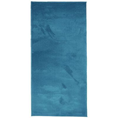vidaXL Kilimas OVIEDO, turkio spalvos, 100x200cm, trumpi šereliai