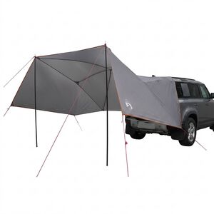 vidaXL Automobilių palapinė 308 x 215 x 220 cm Pilka ir oranžinė