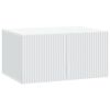 vidaXL Sieninė TV spintelė Balta 59,5 x 41 x 30 cm Apdirbta mediena