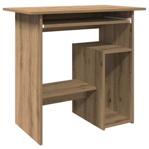 vidaXL Ra&scaron;omasis stalas, artisano, 80x45x74cm, apdirbta mediena