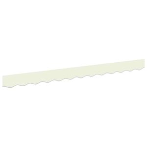 vidaXL Markizės pakra&scaron;čio pakeitimas Kreminė juostos 230 x 20 cm