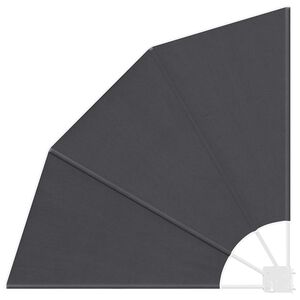 vidaXL Balkono privatumo ekranas 115 x 115 cm Poliesteris Antracito