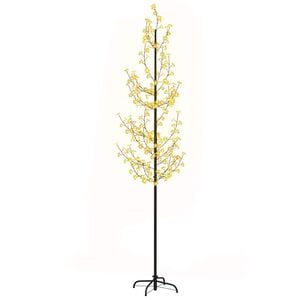 vidaXL LED medis su vy&scaron;nių žiedais, 300cm, 368 &scaron;iltos baltos LED