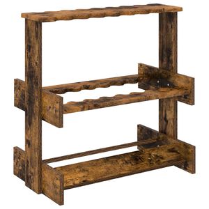 vidaXL Biliardo lazdos stovas Apdirbta mediena 60 x 35 x 60 cm