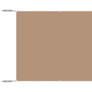 vidaXL Vertikali markizė, taupe spalvos, 60x1200cm, oksfordo audinys