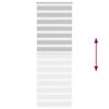 vidaXL zebrinės žaliuzės 85x230 cm audinio plotis 80,9 cm poliesteris
