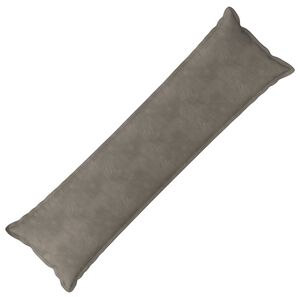 vidaXL Pagalvėlės užvalkalas HOUTEN &Scaron;viesiai pilka 40 x 145 cm Aksomas