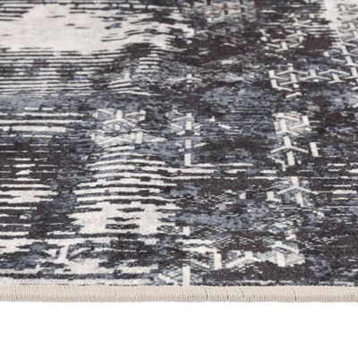 vidaXL Kilimas, spalvotas, 80x300 cm, neslystantis, skalbiamas