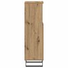vidaXL Vonios kambario spintelė, artisano ąžuolo, 30x30x100cm, mediena