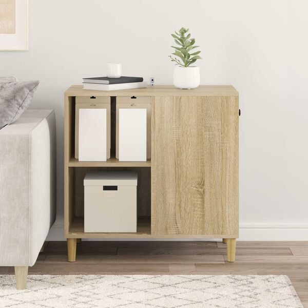 vidaXL Katės namelis Sonoma 72 x 42.5 x 70 cm Apdirbta mediena