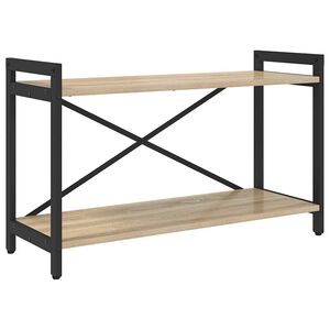 vidaXL Knygų lentyna 80 x 30 x 50 cm Apdirbta mediena Sonoma ąžuolas