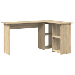 vidaXL Stalas Sonoma ąžuolas 142 x 102 x 73 cm Apdirbta mediena